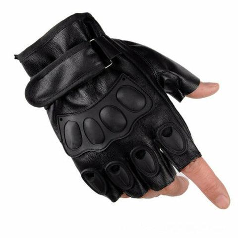 Army Tactical Gloves Outdoor Sports Half Finger Combat Motocycle Glove One Size